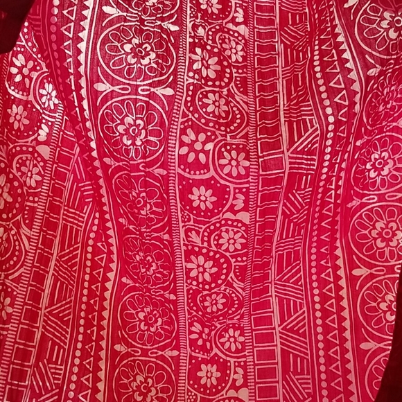 STUDIO WORKS Bright PINK 👚 button Shirt & Tank 💟 - Picture 5 of 8